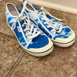Blue and White women’s shoe